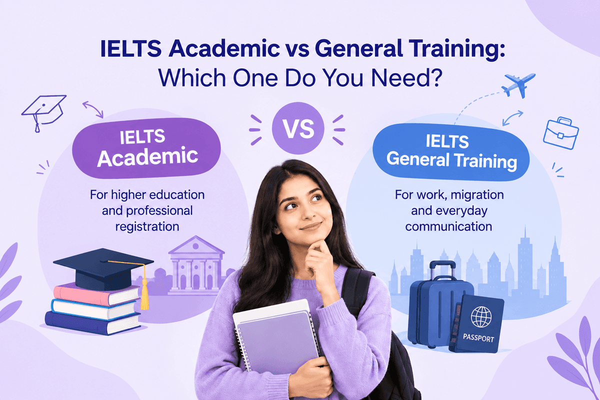 IELTS Academic vs General Training: Which One Do You Need?