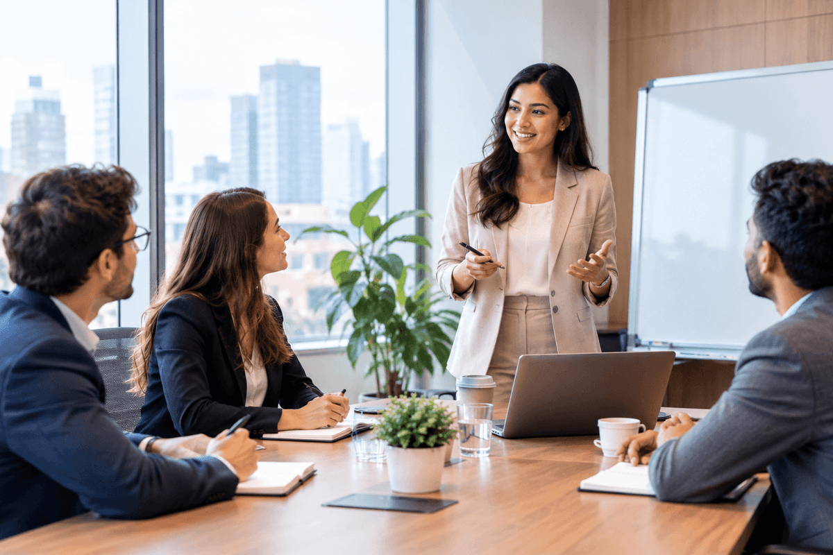 Business English Phrases for Confident Meetings
