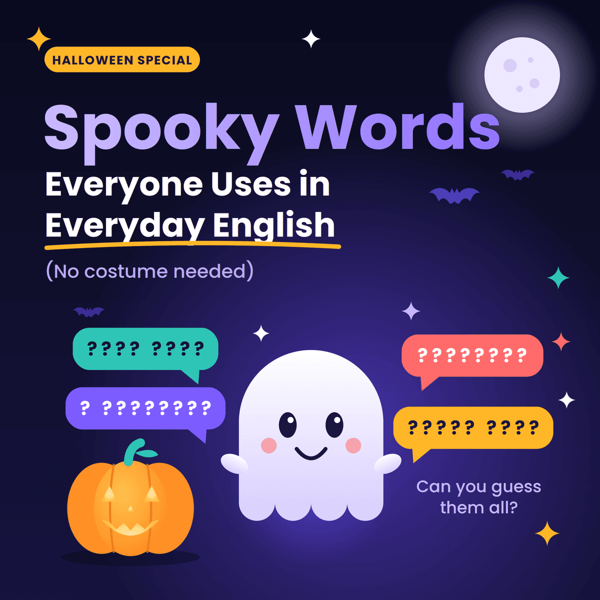 Spooky Words Everyone Uses in Everyday English
